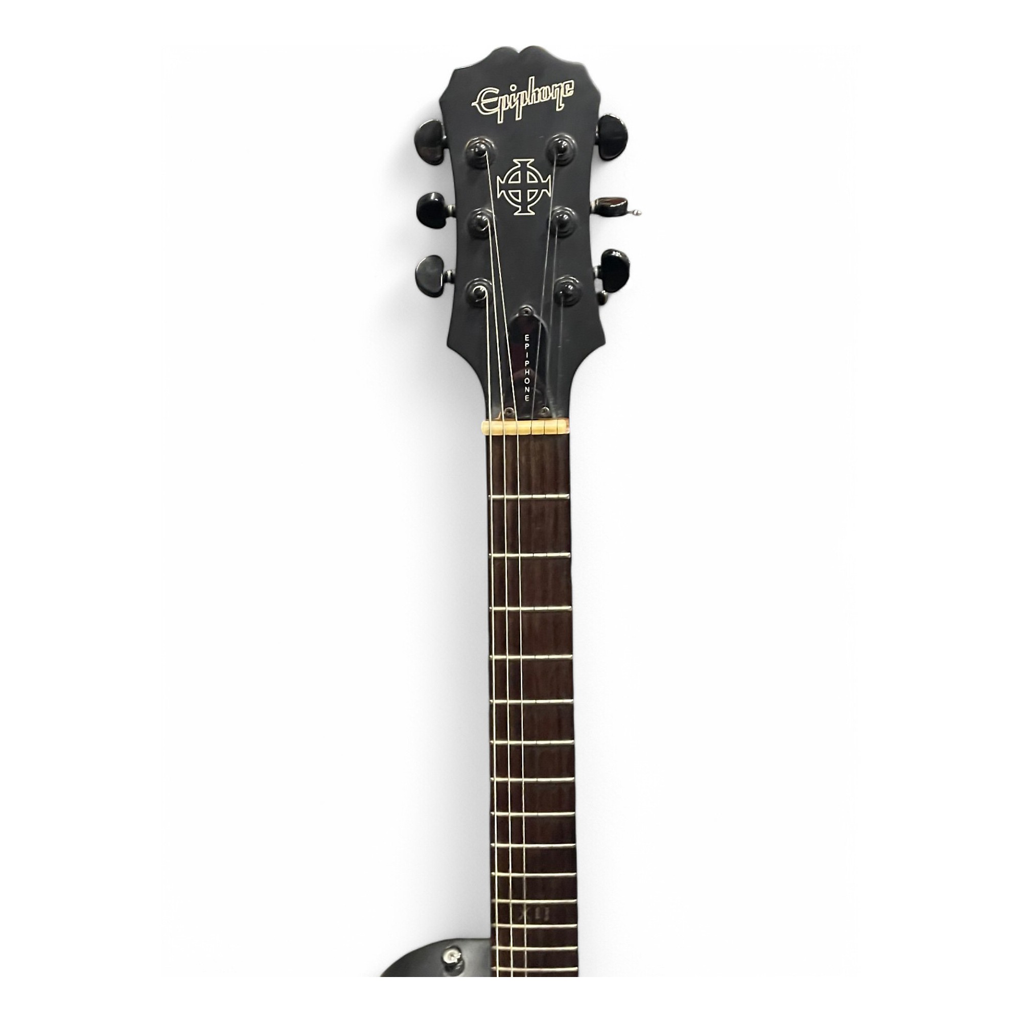 Used Epiphone Used Epiphone GOTH LES PAUL STUDIO BLACK Solid