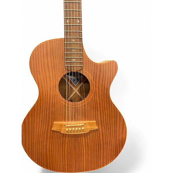Used Cole Clark AN2ECRDBL Natural Acoustic Guitar