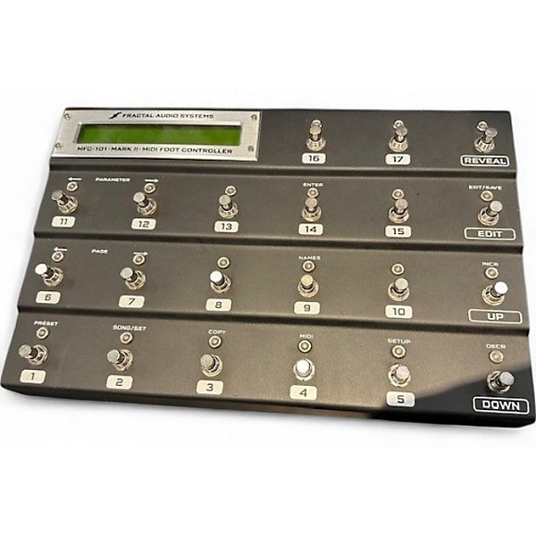 Used Fractal Audio MFC-101 MARK II MIDI Foot Controller