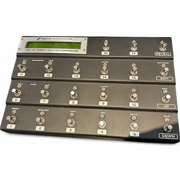Used Fractal Audio MFC-101 MARK II MIDI Foot Controller