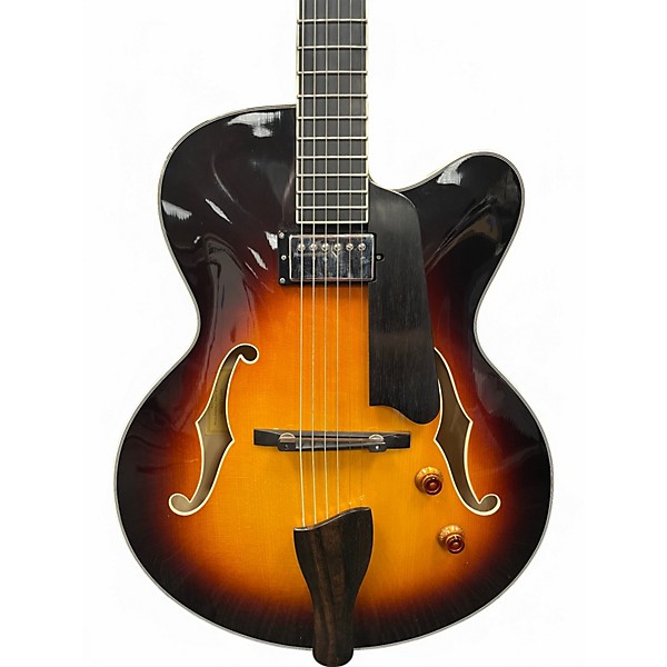 Used Eastman AR503CE Sunburst Hollow Body Electric Guitar