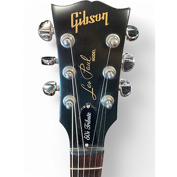 Used Gibson 50S TRIBUTE SUNBURST Solid Body Electric Guitar