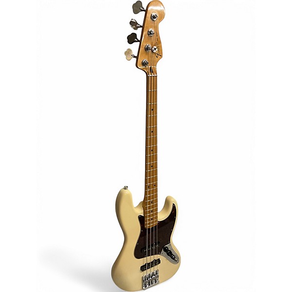 Used Fender American Professional II Jazz Bass yello Electric Bass Guitar