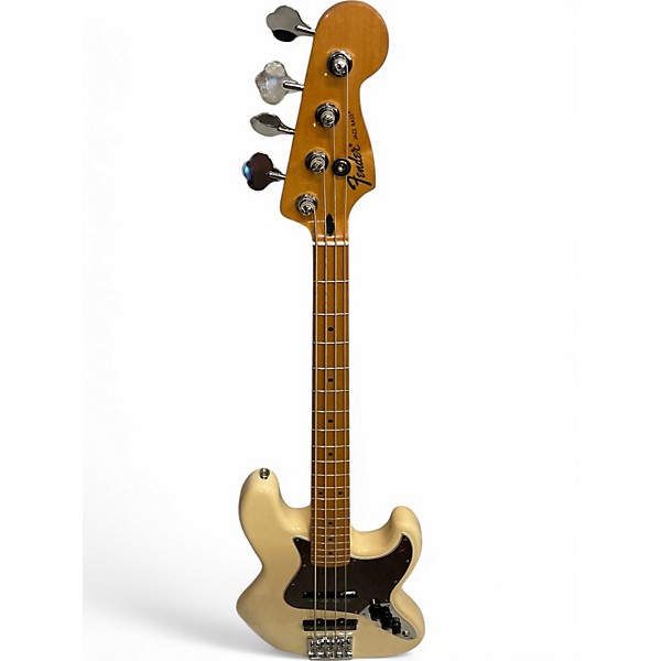 Used Fender American Professional II Jazz Bass yello Electric Bass Guitar