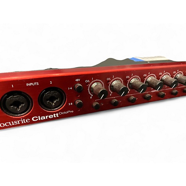 Used Focusrite Clarettt OctoPre Microphone Preamp