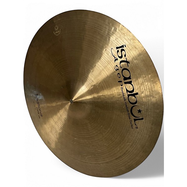 Used Istanbul Agop 21in Agop Traditional Dark Ride Cymbal