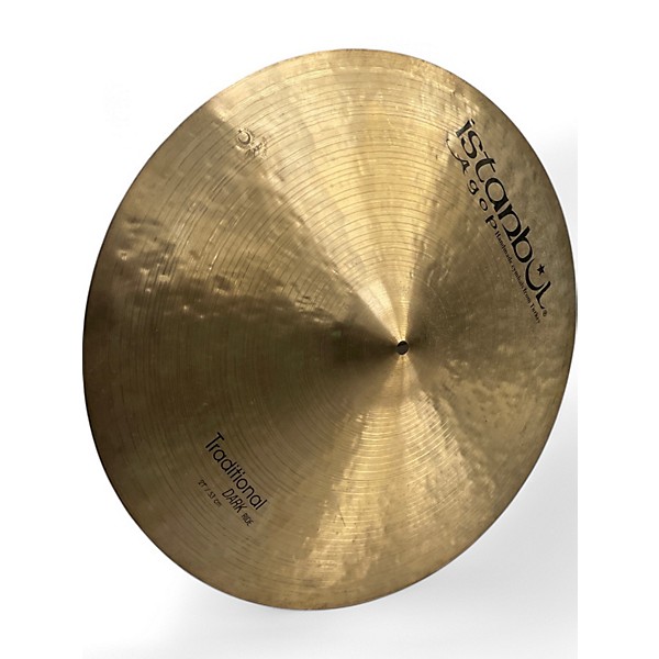 Used Istanbul Agop 21in Agop Traditional Dark Ride Cymbal