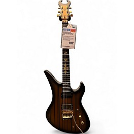 Used Schecter Guitar Research Diamond Series PT Walnut Solid Body Electric Guitar
