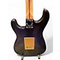 Used 2007 Fender American Deluxe Stratocaster Montego Black Solid Body Electric Guitar