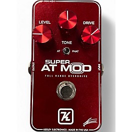 Used Keeley Super AT Mod Andy Timmons Full Range Overdrive Effect Pedal