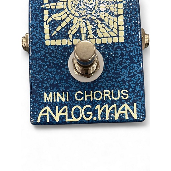 Used Analogman mini chorus Effect Pedal