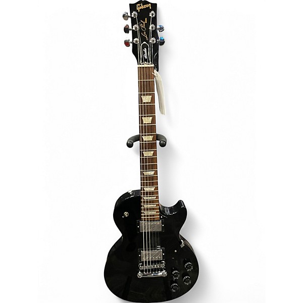 Used Gibson Les Paul Studio Black Solid Body Electric Guitar
