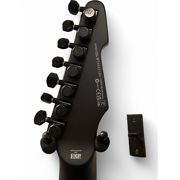 Used ESP LTD Phoenix 7 Black Baritone Guitars