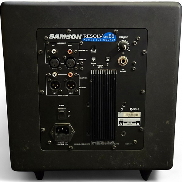 Used Samson Resolv Sub88 Subwoofer