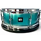 Used 2024 Kings Custom Drums 5.5X14 TEAL & SILVER DUCO TEAL & SILVER DUCO Drum thumbnail