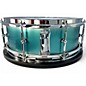 Used 2024 Kings Custom Drums 5.5X14 TEAL & SILVER DUCO TEAL & SILVER DUCO Drum