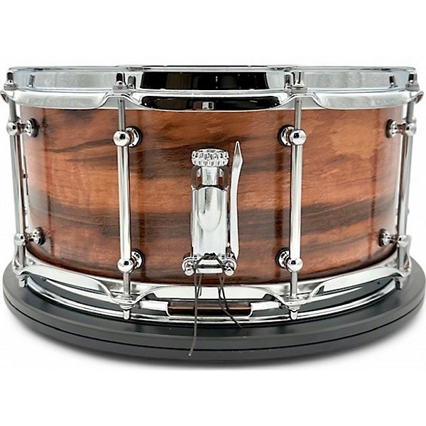 Used 2024 Kings Custom Drums 6.5X14 GONCALO ALVES & MAPLE BRAZILLIAN TIGERWOOD Drum