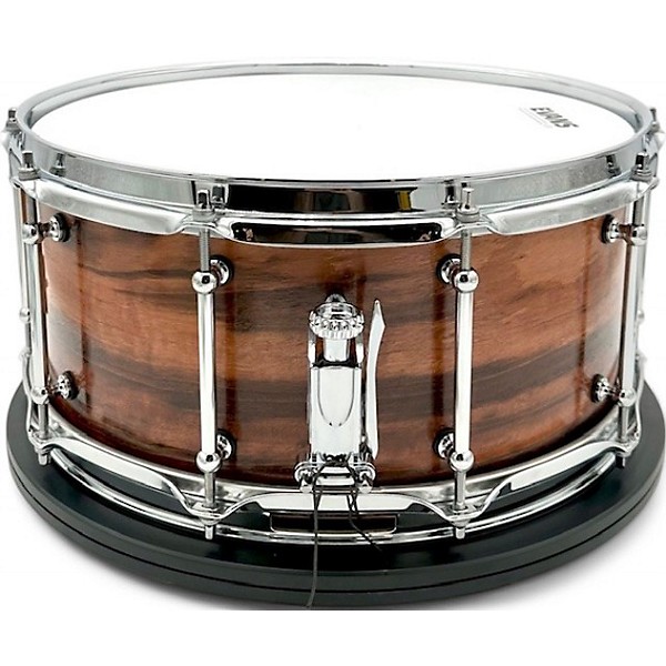 Used 2024 Kings Custom Drums 6.5X14 GONCALO ALVES & MAPLE BRAZILLIAN TIGERWOOD Drum