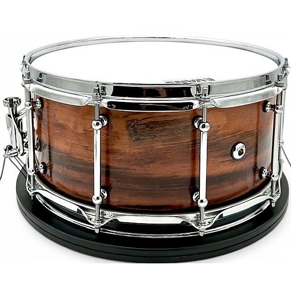 Used 2024 Kings Custom Drums 6.5X14 GONCALO ALVES & MAPLE BRAZILLIAN TIGERWOOD Drum