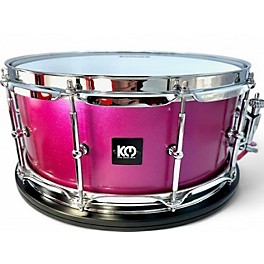 Used 2024 Kings Custom Drums 6.5X14 "MIAMI SPARKLE" MAPLE SNARE MIAMI SPARKLE Drum