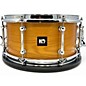 Used 2024 Kings Custom Drums 7X14 SASSAFRAS SEMI SOLID SNARE HONEY AMBER SEMI GLOSS LAQUER Drum thumbnail