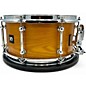 Used 2024 Kings Custom Drums 7X14 SASSAFRAS SEMI SOLID SNARE HONEY AMBER SEMI GLOSS LAQUER Drum