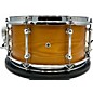 Used 2024 Kings Custom Drums 7X14 SASSAFRAS SEMI SOLID SNARE HONEY AMBER SEMI GLOSS LAQUER Drum