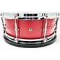 Used 2024 Kings Custom Drums 5.5X14 RED SPARKLE BIRCH RED SPARKLE Drum