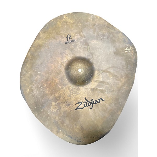 Used Zildjian 20in FX RAW CRASH LARGE BELL Cymbal