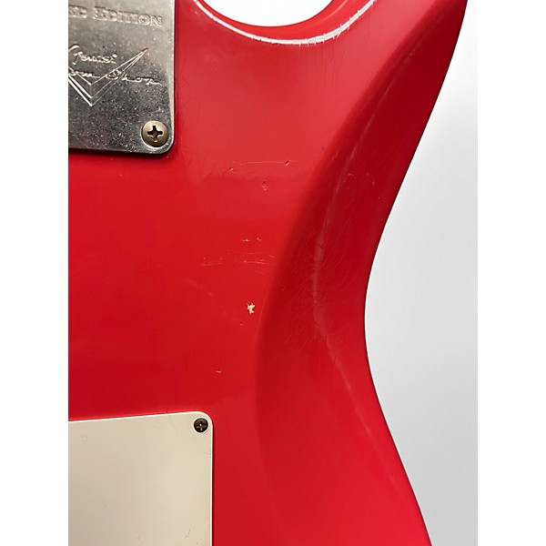 Used Fender 50s Duo Tone Strat Relic Fiesta Red Solid Body Electric Guitar