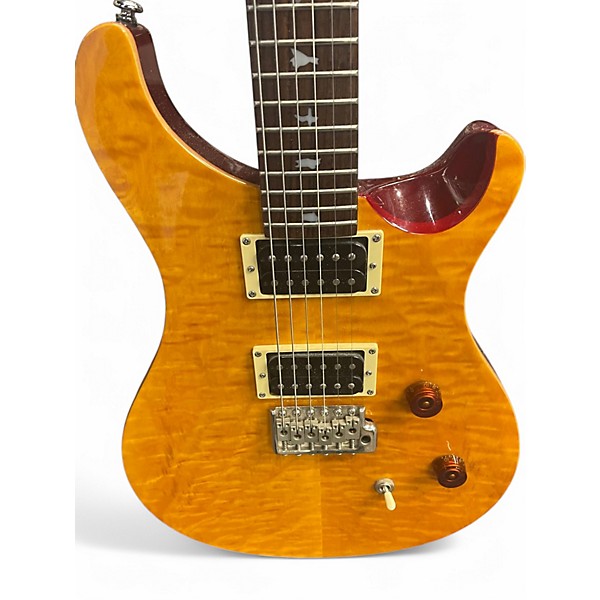 Used PRS SE Custom 24 Natural Solid Body Electric Guitar