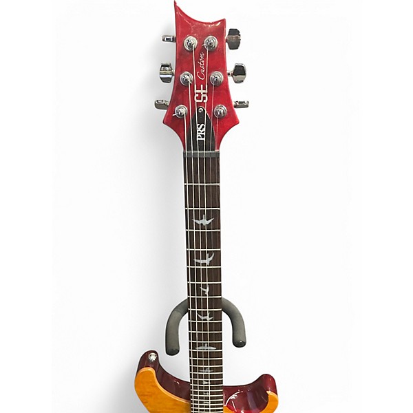 Used PRS SE Custom 24 Natural Solid Body Electric Guitar