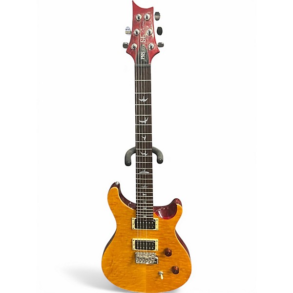 Used PRS SE Custom 24 Natural Solid Body Electric Guitar