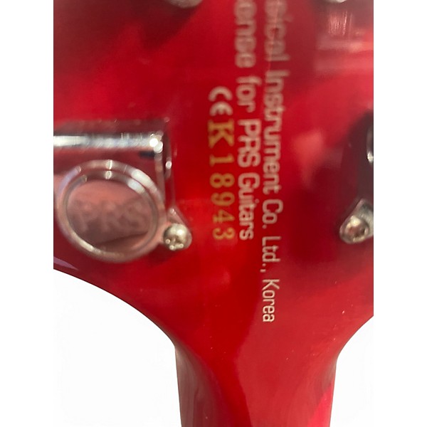 Used PRS SE Custom 24 Natural Solid Body Electric Guitar