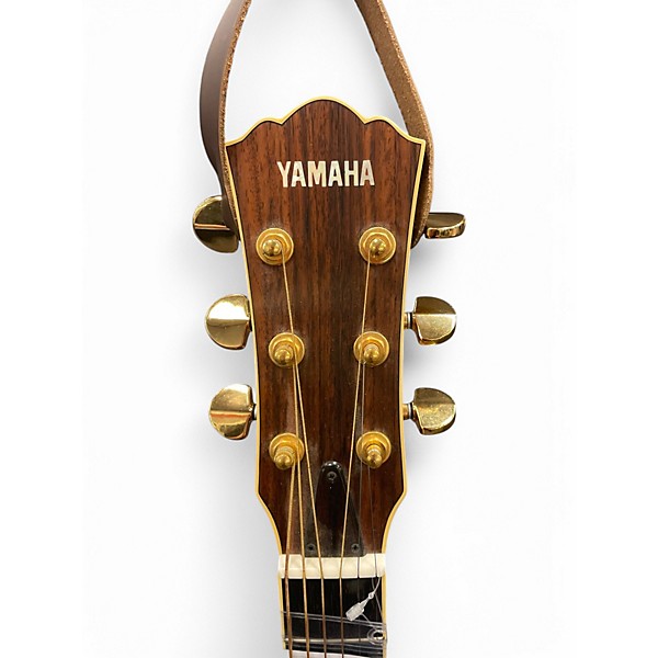 Vintage 1991 Yamaha llx-500c Natural Acoustic Electric Guitar