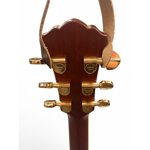 Vintage 1991 Yamaha llx-500c Natural Acoustic Electric Guitar