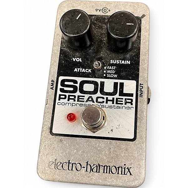 Used Electro-Harmonix Soul Preacher Nano Compressor / Sustainer Effect Pedal