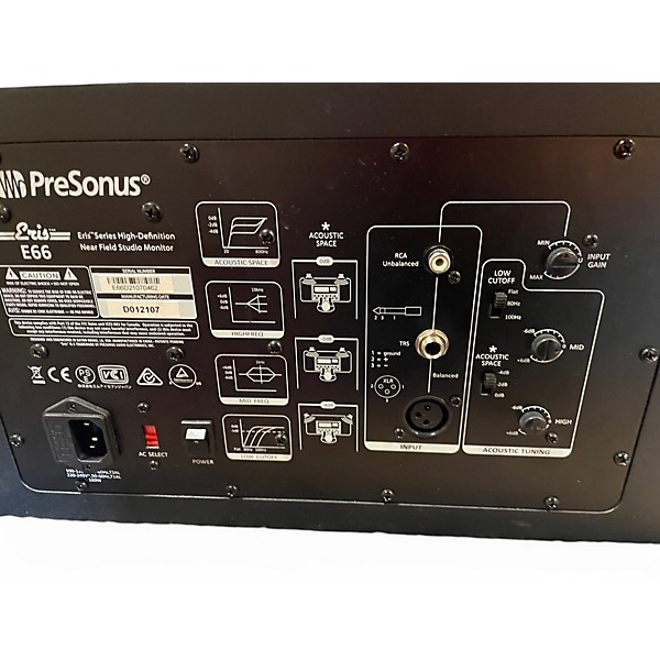 Used PreSonus Eris E66 Powered Monitor