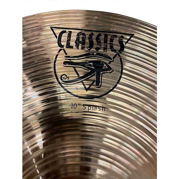 Used MEINL 10in Classics Series Splash Cymbal