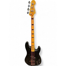 Used Squier Precision Bass Black Electric Bass Guitar