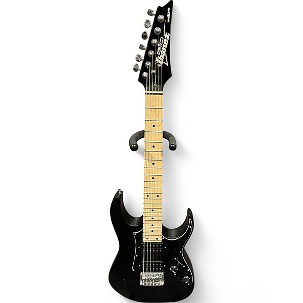 Used Ibanez GIO MIKRO Satin Black Solid Body Electric Guitar