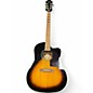 Used Epiphone AJ200SCEVS 2 Tone Sunburst Acoustic Electric Guitar thumbnail