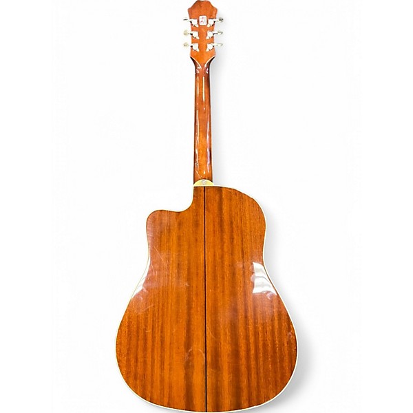Used Epiphone AJ200SCEVS 2 Tone Sunburst Acoustic Electric Guitar
