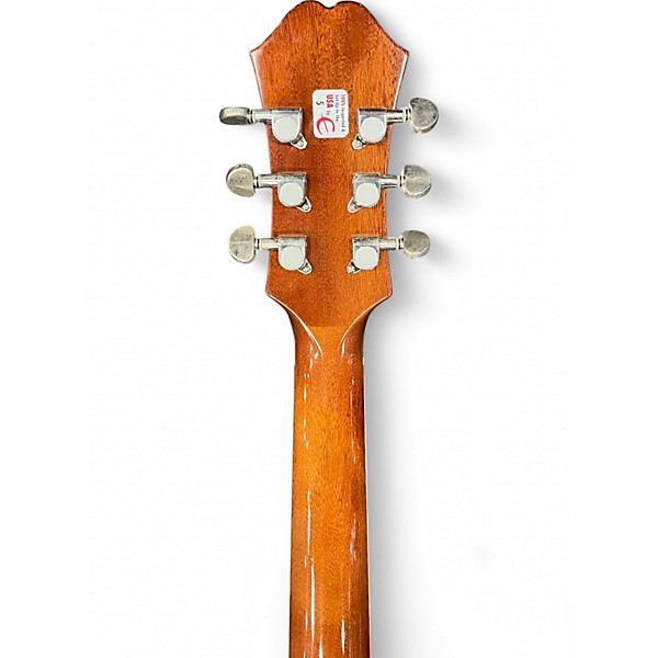 Used Epiphone AJ200SCEVS 2 Tone Sunburst Acoustic Electric Guitar