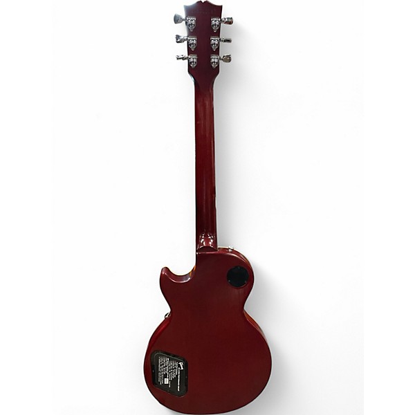 Used Gibson Les Paul Traditional Pro V Burgundy Solid Body Electric Guitar