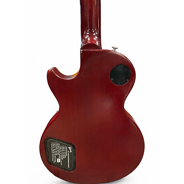 Used Gibson Les Paul Traditional Pro V Burgundy Solid Body Electric Guitar