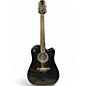 Used Takamine GD30CE-12 Black 12 String Acoustic Electric Guitar thumbnail