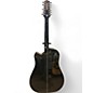 Used Takamine GD30CE-12 Black 12 String Acoustic Electric Guitar