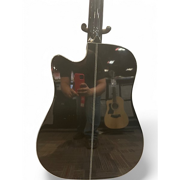Used Takamine GD30CE-12 Black 12 String Acoustic Electric Guitar
