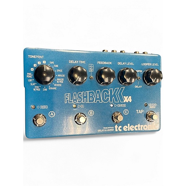 Used 2020 TC Electronic Flashback X4 Delay And Looper Effect Pedal